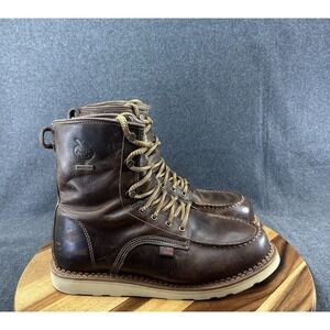 Georgia Boot Wedge Soft Moc Toe Waterproof Leather Work Boot GB00532 Size 12